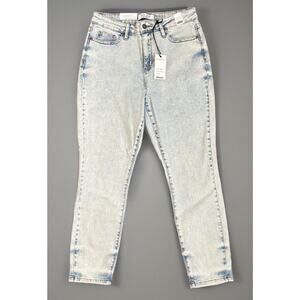 NWT Judy Blue Jeans Womens 9/29 High Rise Slim Fit Light Blue Denim Pants